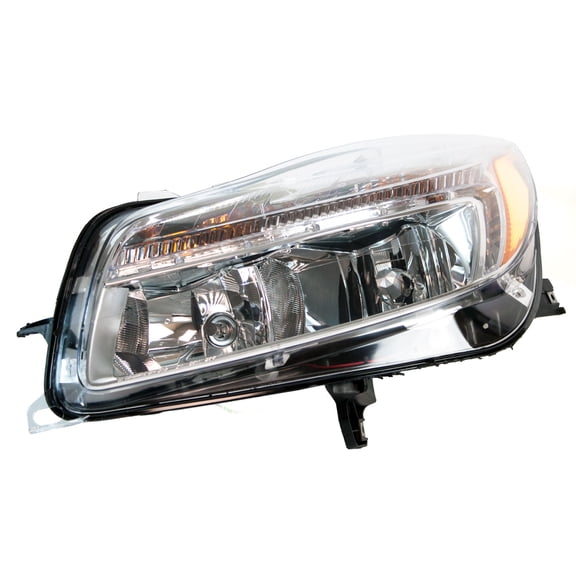 KAI New CAPA Certified Standard Replacement Driver Side Headlight Assembly, Fits 2011-2013 Buick Regal