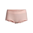 thumbnail image 5 of Secret Treasures Women's Boyshort Panties, 3 Pack, 5 of 5