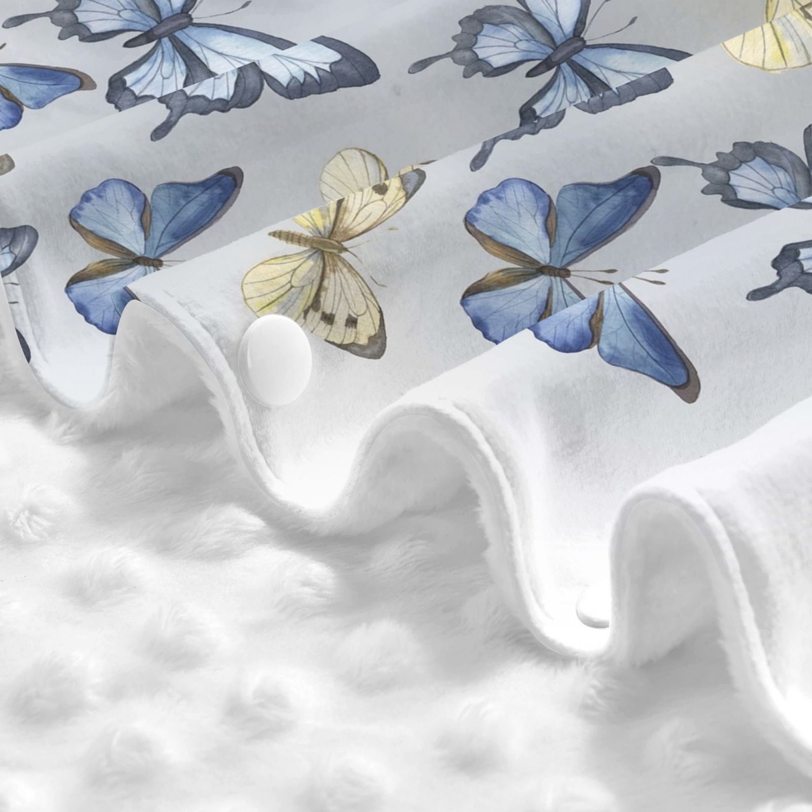 Car Seat Cover Baby - The Flying-Up Butterflies Breathable Infant Car Seat Cover for Baby Carseat, Lightweight Comfort Baby Essentials Must Haves Newborn Stuff for Girl Boy