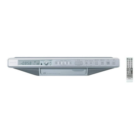 Sony ICF-CD553RM - Clock radio - 3.6 Watt - white