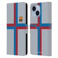 thumbnail image 1 of Head Case Designs Officially Licensed FC Barcelona 2022/23 Crest Kit Third Leather Book Wallet Case Cover Compatible with Apple iPhone 14 Plus, 1 of 6