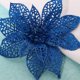 thumbnail image 4 of 15 unids creativo navidad flores artificiales escritorio decoraciones de flores falsas, 4 of 8