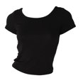 thumbnail image 2 of Camisetas de Mujer jinwen Chica con Cortas para Verano Diario Casual, 2 of 6