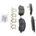thumbnail image 3 of Bosch Quiet Cast Ceramic w/Hardware Brake Pad Set, and Shims Fits select: 2006-2011 BUICK LUCERNE CXL, 2006 CADILLAC COMMERCIAL CHASSIS, 3 of 5