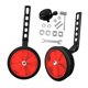 thumbnail image 3 of Ruedines de entrenamiento para bicicletas infantiles, repuesto ligero para bicicletas rojo, 3 of 8