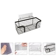 thumbnail image 6 of WORGEOUS Adhesive Bathroom Shelf Wall Mounted Organizer Rack Toiletries Storage Rack, 6 of 8