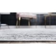 thumbnail image 4 of Unique Loom 3141288 8 x 8 ft. Casino Sofia Square Rug, Gray, 4 of 6