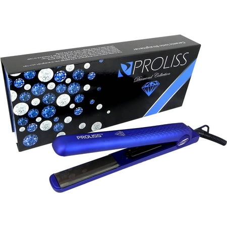 Proliss Diamond Collection Ceramic Ionic Straightener Blue Proliss Diamond Collection Ceramic Ionic Straightener Blue
