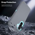 thumbnail image 4 of Funda COOYA para Samsung Galaxy A36 de 6.7 pulgadas, resistente a los golpes, gris, 4 of 7