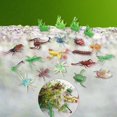thumbnail image 1 of 17 piezas de simulación de animales artificiales, modelo de juguete, juguetes educativos para fiesta temática, cumpleaños, juguetes Macarena estatuilla de animales, 1 of 7