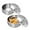 11.5cm Silver, variant on ABCISI Stainless Steel Rice Bowl with Lid, Set of 2 Korean Rice Bowl for Kitchen Restaurant, Double-walled Metal Bowls, Multi-Purpose Insulated Soup Bowls Snacks Bowls (11.5cm Silver)