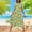 32#Yellow, variant on gljltg Women's Casual Flower Print Tiered Maxi Dress with Pockets, Polyester Spandex Lightweight Breathable Summer Winter, Beach Travel Work Party Outfit, Easy Care Washable