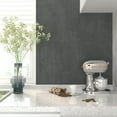 thumbnail image 5 of LaCheery Concrete Look Peel and Stick Wallpaper Dark Peel and Stick Countertop Concrete Wallpaper Textured Wallpaper Vinyl Wallpaper Roll for Accent Walls Kitchen Countertops Tables 16"x80", 5 of 7