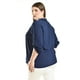 thumbnail image 3 of Blusa de manga 3/4 Roman Fashion /Tallas Extras, 2658 (Azul marino) azul marino 36, 3 of 6