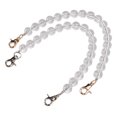 thumbnail image 4 of Cadenas transparentes acrílicas para mujer, cuentas redondas de 30cm, accesorios de repuesto para decoración de bolsos DIY, 14mm, 2 uds., 4 of 5