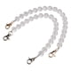 thumbnail image 4 of Cadenas transparentes acrílicas para mujer, cuentas redondas de 30cm, accesorios de repuesto para decoración de bolsos DIY, 2 uds., 4 of 8