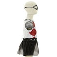 thumbnail image 3 of DC Super Hero Girls Harley Quinn Shimmery Action Shorts Costume S (4-6X), 3 of 5