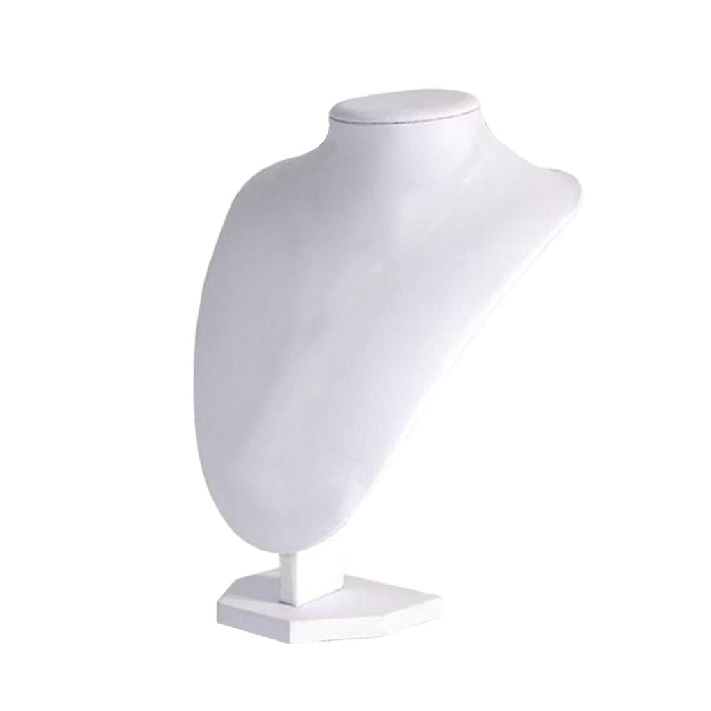 Necklace Bust Jewelry Display Stand Figure Necklaces , 22x16x13cm