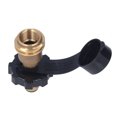 thumbnail image 1 of Adaptador De Recarga De Propano, Adaptador De Tanque De Gas POL Convertido A QCC1 Tipo 1 Con Negro Para Parrilla De Barbacoa, 1 of 7