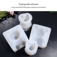 thumbnail image 6 of Silicone Bear Ice Mold 3D Frosted Ice Cubes Mold Milk Tea Coffee Ice Hockey Abrasive Aromatherapy Candle Plaster Drop Mold, 6 of 6
