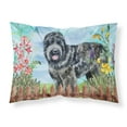 thumbnail image 1 of Carolines Treasures CK1239PILLOWCASE Black Russian Terrier Spring Fabric Standard Pillowcase, 1 of 2
