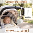thumbnail image 5 of Mini Sound Machine, Portable White Noise Sound Machine for Sleep, White Noise for Baby & Adult with 20 Soothing Sounds, 7 Color Night Light, 4 Timers Memory Function for Travel Camping Home Office, 5 of 10