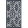 thumbnail image 2 of Safavieh Courtyard Navy Indoor Outdoor Rug - 4' x 5'7", 2 of 5