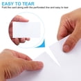 thumbnail image 4 of Uxcell 3.5"x2" Printable Business Cards, 1000 Cards Perforated Card Stock Paper for Laser and Inkjet Printer, White, 4 of 6