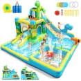 thumbnail image 1 of Inflatable Water Slide AKEYDIY Dinosaur 13-in-1 400x392cm, 1 of 5