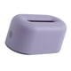 thumbnail image 3 of Caja de pañuelos Ticfox plástico dispensador de papel morado claro, 3 of 12
