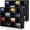Black Color, variant on Tie Box Organizer Wall Mounted Tie Rack with 16 Compartments Bamboo Belt Holder for Men Scarf Necktie Home Wall Closet(Black Color,2 Pieces)