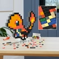 thumbnail image 3 of MEGA Pokémon Charmander Building Toy Kit (349 Pieces) Retro Set for Collectors, 3 of 6