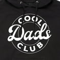thumbnail image 3 of Instant Message - Cool Dads Club  - Men's Pullover Hooded Fleece Sweatshirt, 3 of 6