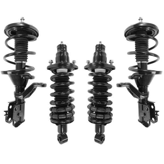 Front & Rear Complete Struts W/ Coil Spring Assembly For Acura RSX 2002-2004