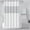 WH, variant on Waterproof Shower Curtain PEVA Material Splice Design Bathroom Curtain with Hooks 70x70 Inch Clear Opaque Panel No Punch Needed Thickened Mold Mildew Resistant
