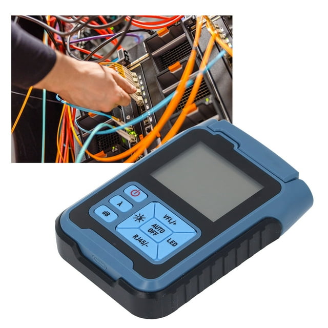 Medidor de Potencia de Luz de Fibra ANGGREK -70 a +10 DBm 850 a 1650 Nm
