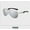 Silver, Ash, variant on Fashion Men's UV400 sunglasses for men (Ebony, Black)