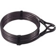 thumbnail image 2 of Cable de acero de seguridad con extremos en forma de bucle, alambre de acero trenzado de alta resistencia, revestimiento de vinilo de 12 mm de espesor para máxima seguridad, 2 of 4