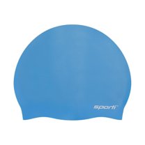Sporti Kids' Silicone Swim Cap - Lightweight, Anti-Slip, Easy On/Off, Latex-Free