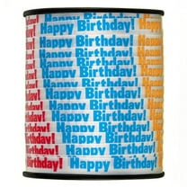 Happy Birthday Curling Ribbon (Pack of 2)