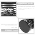 thumbnail image 2 of unbranded  4 Pcs Speaker Vibration Absorber Subwoofer Isolation Pad Cable Panel Black, 2 of 8