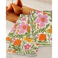 thumbnail image 2 of Cute Kitchen Towels Set of 2 - Dish Towels 18 x 26 Inch Microfiber Tea Towel for Home Decorative Strawberry Spring Summer Soft Reusable & Absorbent Aesthetic Vintage Design, 2 of 6