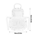 thumbnail image 2 of ZPAQI Maid Apron Cooking Aprons Ruffle Apron Waitress Apron Party Favors, 2 of 9