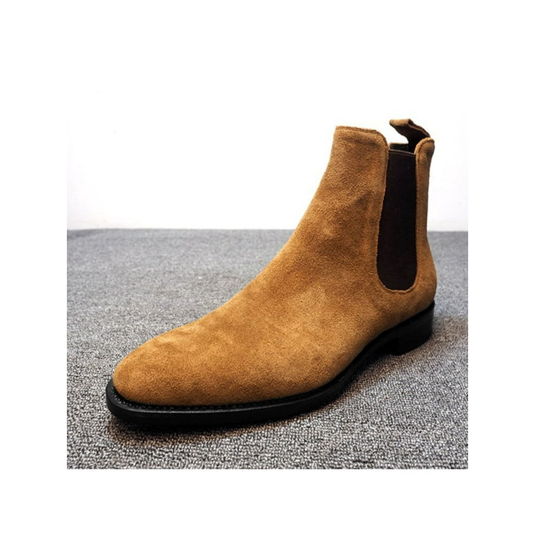 Chelsea Boots - Brown/faux suede - Men