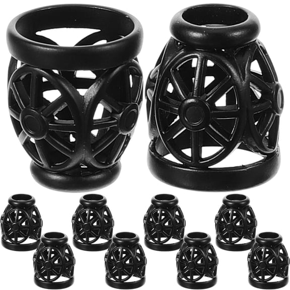 HONMEET 10Pcs Alloy Cord Lock for Hoodie and Pants DIY Projects