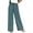 4658-Green, variant on Women's Plus Size Wide Leg Pants 3X Black Elastic High Waisted Pants Drawstring Summer Travel Trousers Lounge Pants With Pockets 3XL 22W 24W