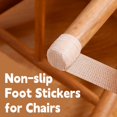 thumbnail image 4 of 5-1PC Nuevo protector de piso para patas de silla Almohadillas para muebles para pisos de madera Calcetines para patas de silla de escritorio Cinta antideslizante para piernas que reduce el ruido Rega, 4 of 5