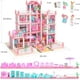 thumbnail image 4 of Casa de Muñecas GirlDiary 462-11 DIY 4 Pisos 11 Habitaciones con Luces LED y 4 Muñecas, 4 of 5