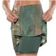 thumbnail image 7 of Moxiu Womens Skorts with Pockets Tummy Control Plus Size Boho Floral Skorts for Women High Waist Athletic Sports Pants Skirt Casual Tennis Gym Shorts 2025 Army Green,S, 7 of 7