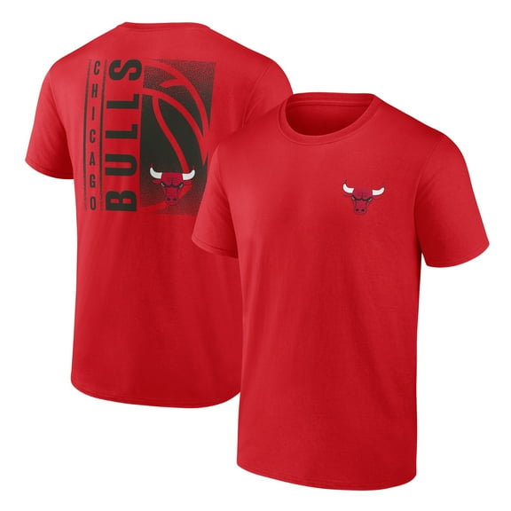Men's Red Chicago Bulls For the Team T-Shirt
